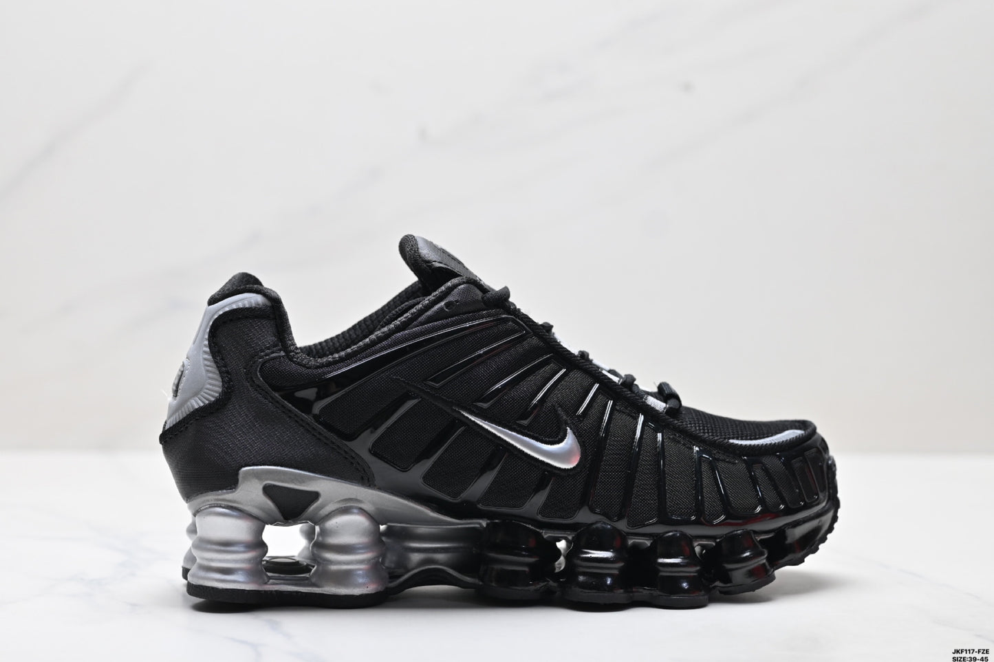 Nike Shox TL in the "Black/Metallic Silver"  CN0151-003