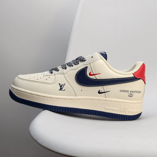 Louis Vuitton x Nike Air Force 1 '07 LV8 Black-Red 316JWD