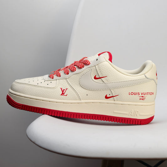Louis Vuitton x Nike Air Force 1 '07 LV8 Red 316JWD