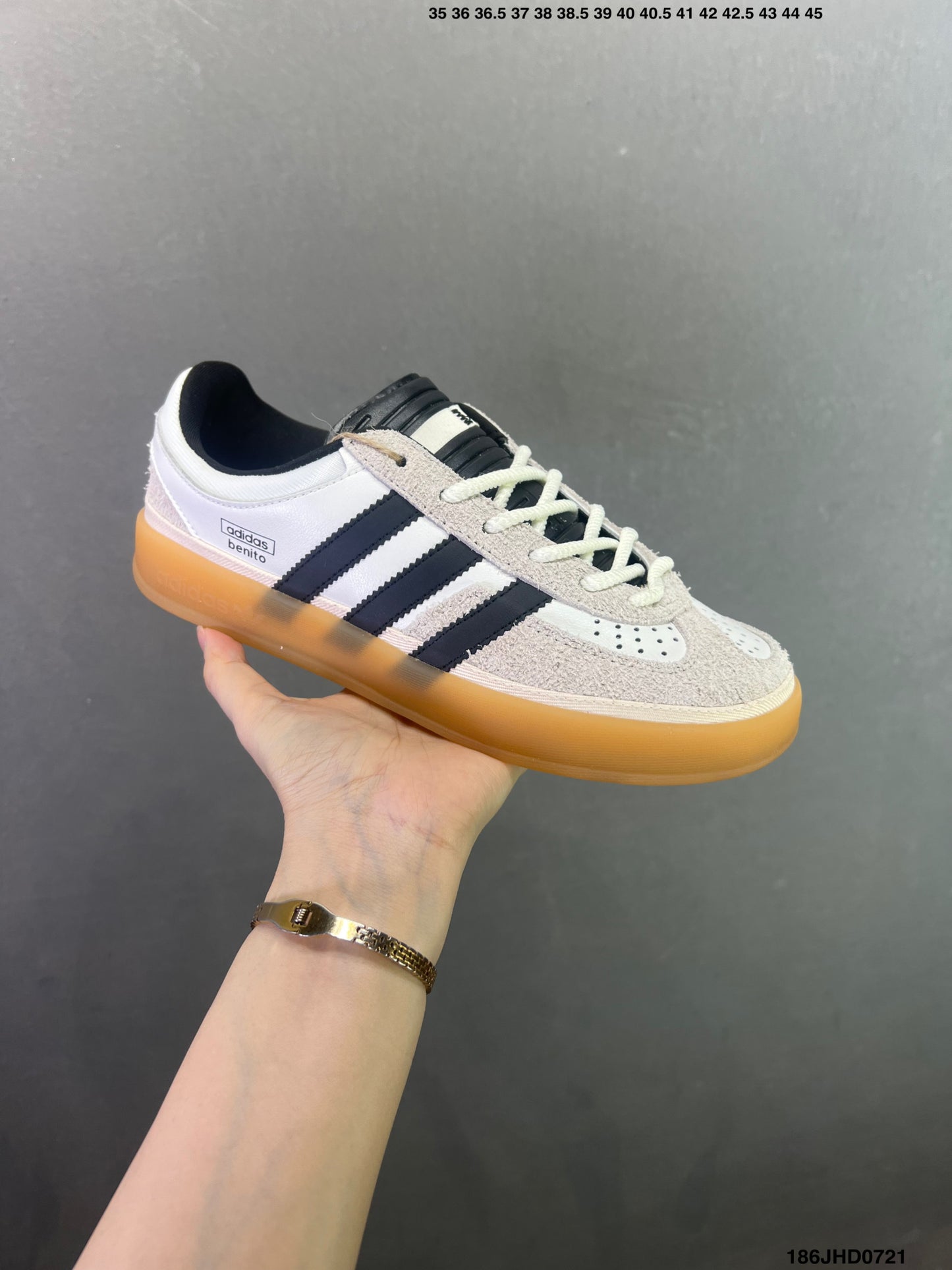 Bad Bunny x adidas originals GAZELLE INDOOR White JS5050 js5052