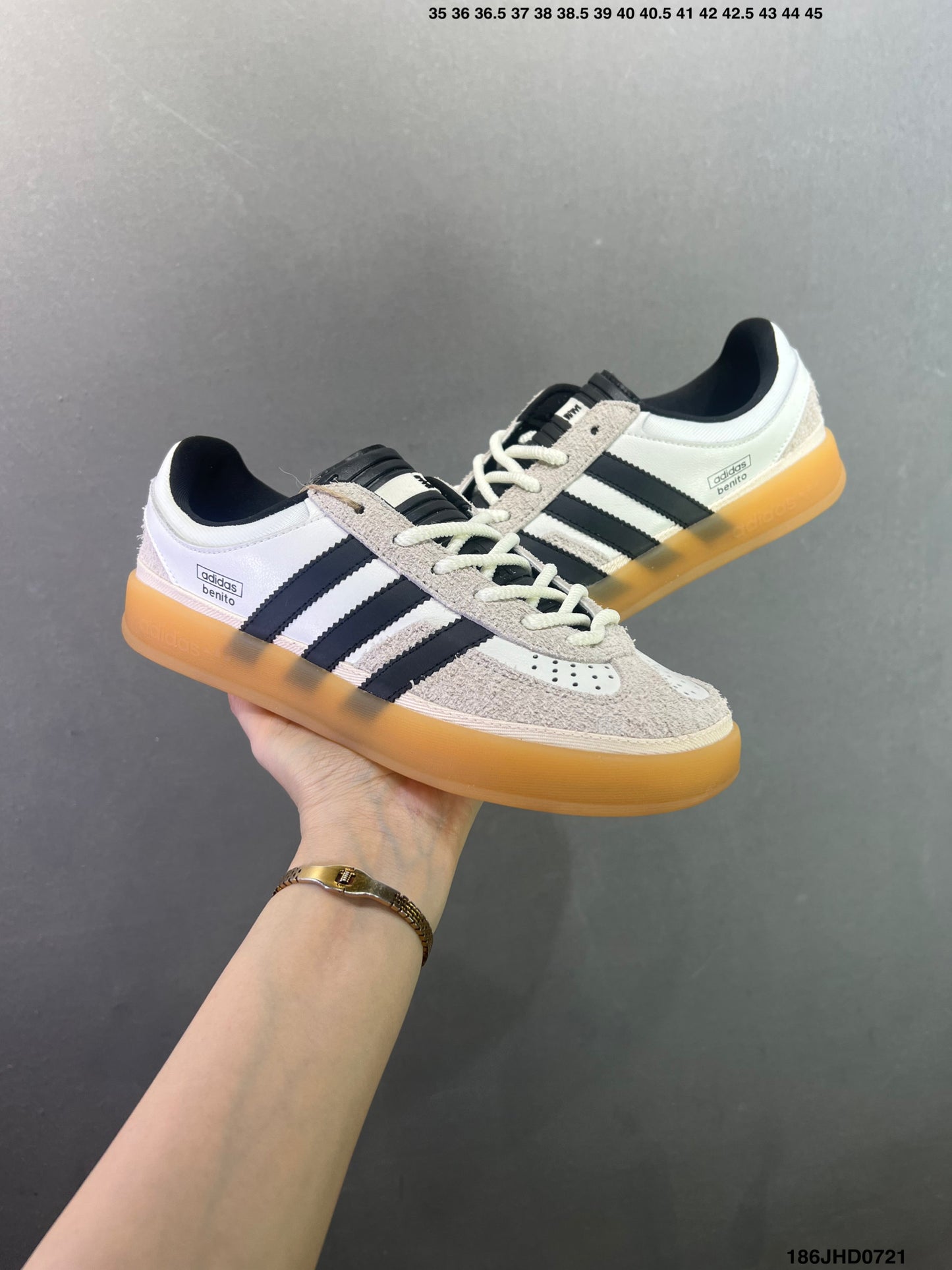 Bad Bunny x adidas originals GAZELLE INDOOR White JS5050 js5052