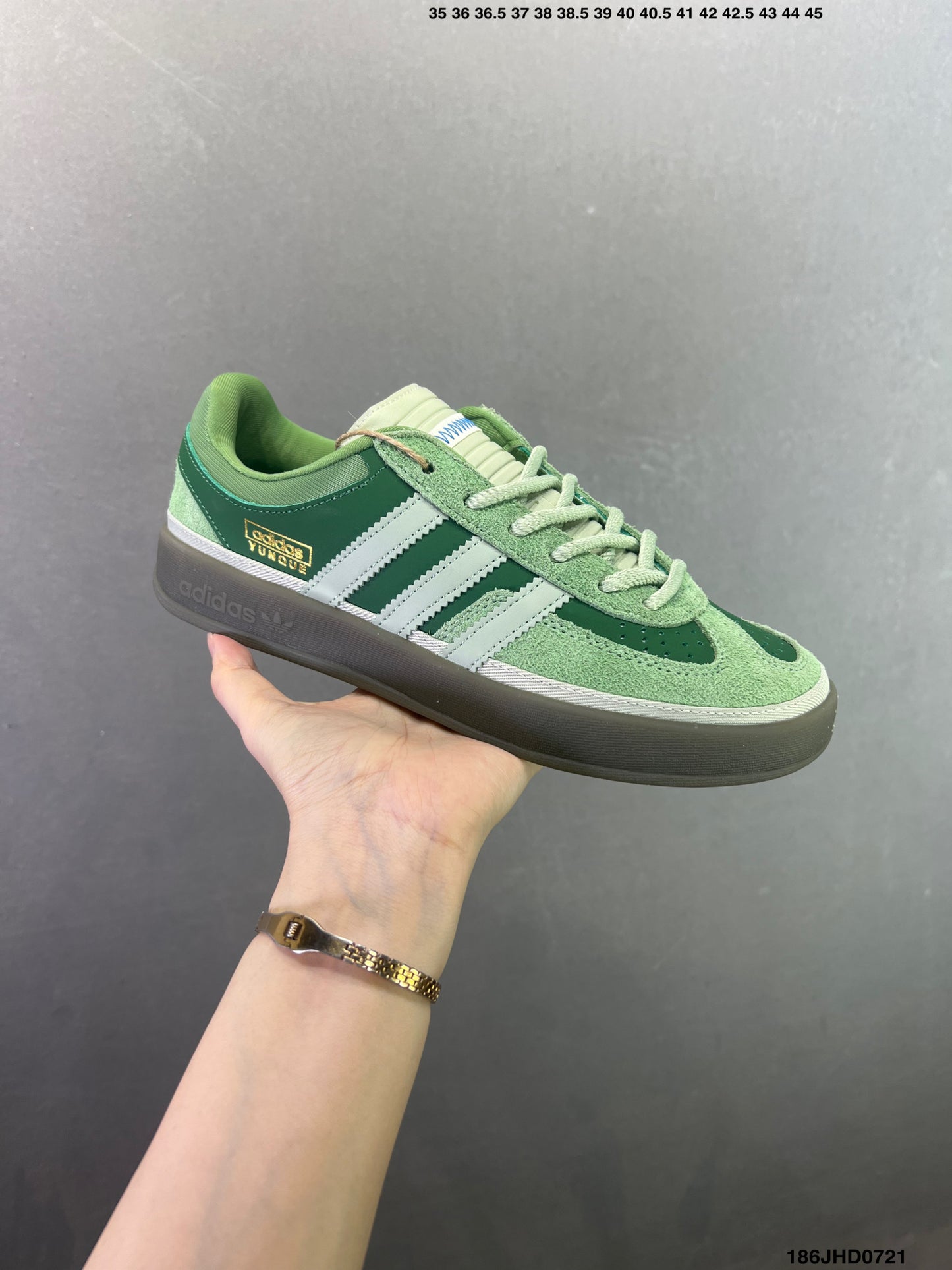 Bad Bunny x adidas originals GAZELLE INDOOR Green JS5050 js5052