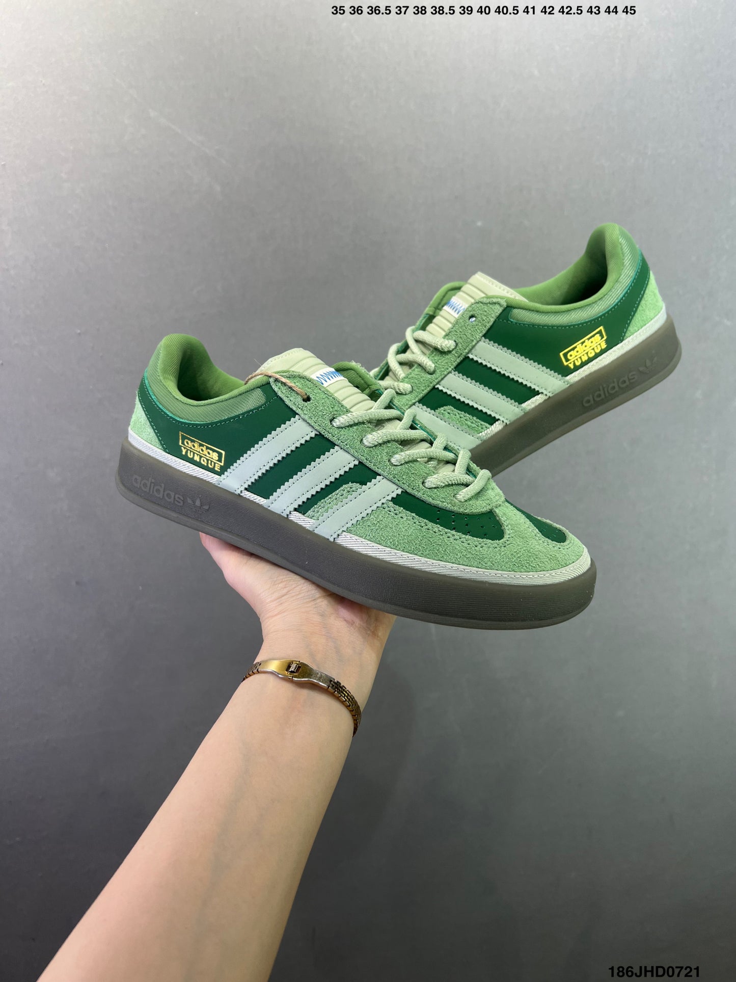 Bad Bunny x adidas originals GAZELLE INDOOR Green JS5050 js5052