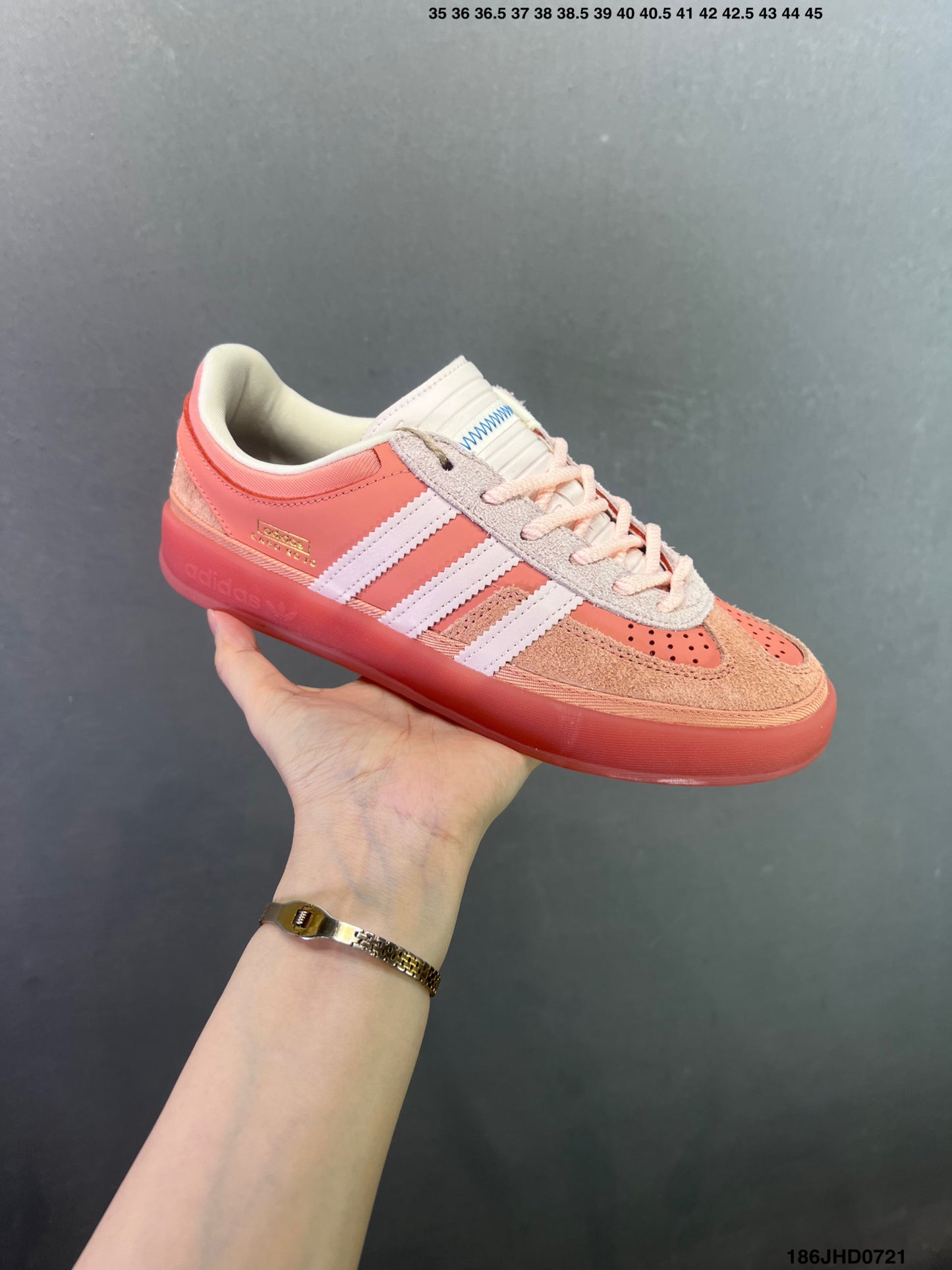 Bad Bunny x adidas originals GAZELLE INDOOR Pink JS5050 js5052