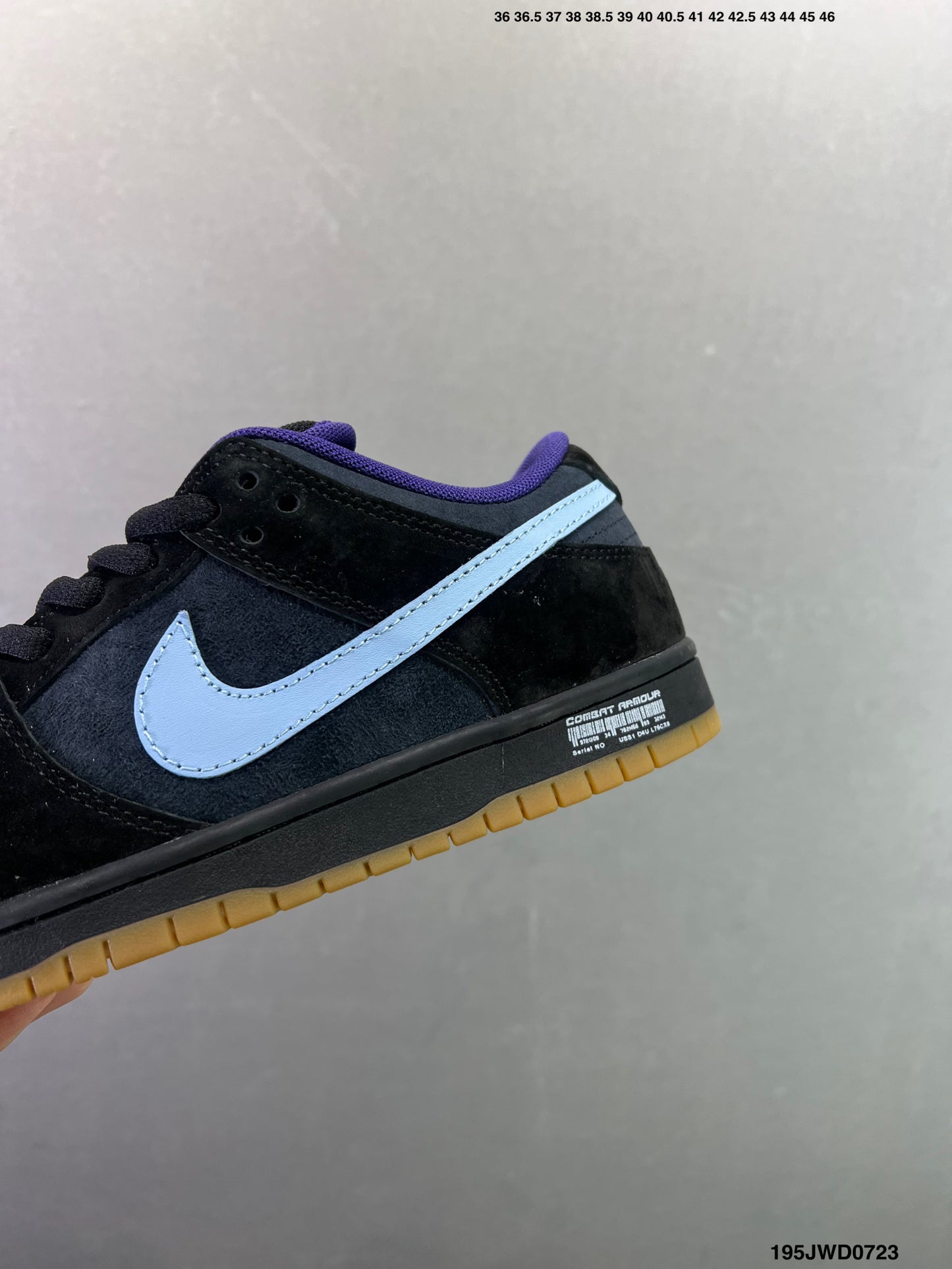 NIKE DUNK LOW ZoomAir Black-Blue HQ1625-200