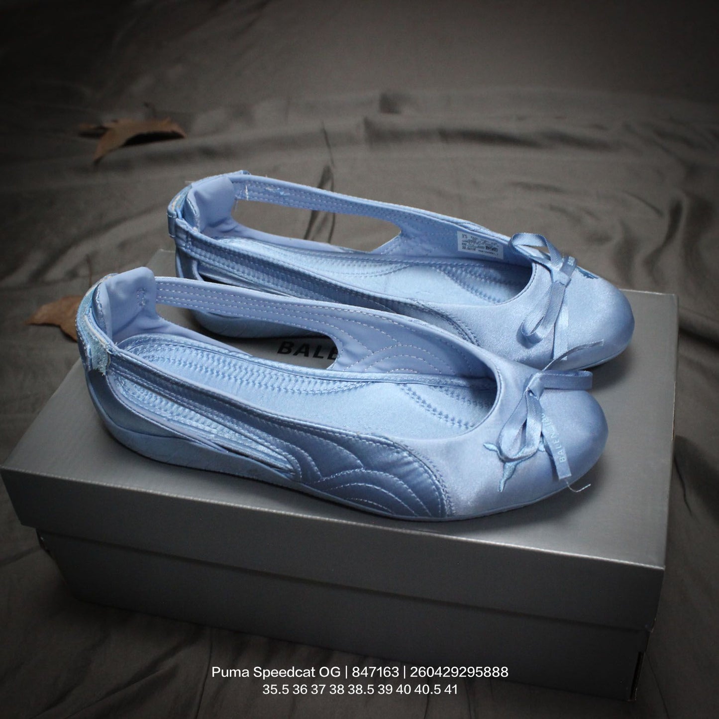 Puma Speedcat OG"White Red" Blue  847163