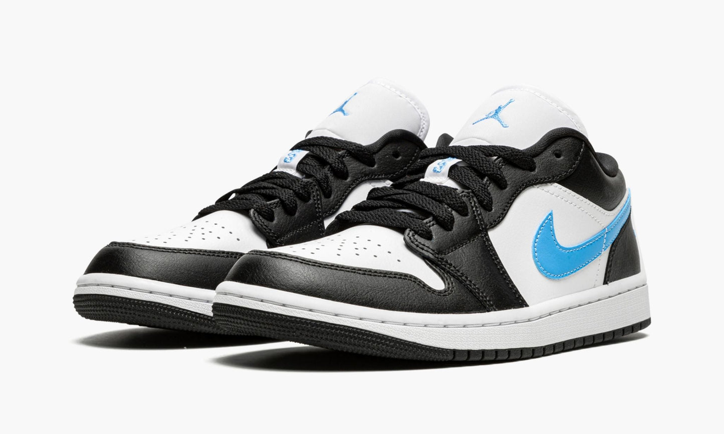 WMNS Air Jordan 1 Low "Black / University Blue"