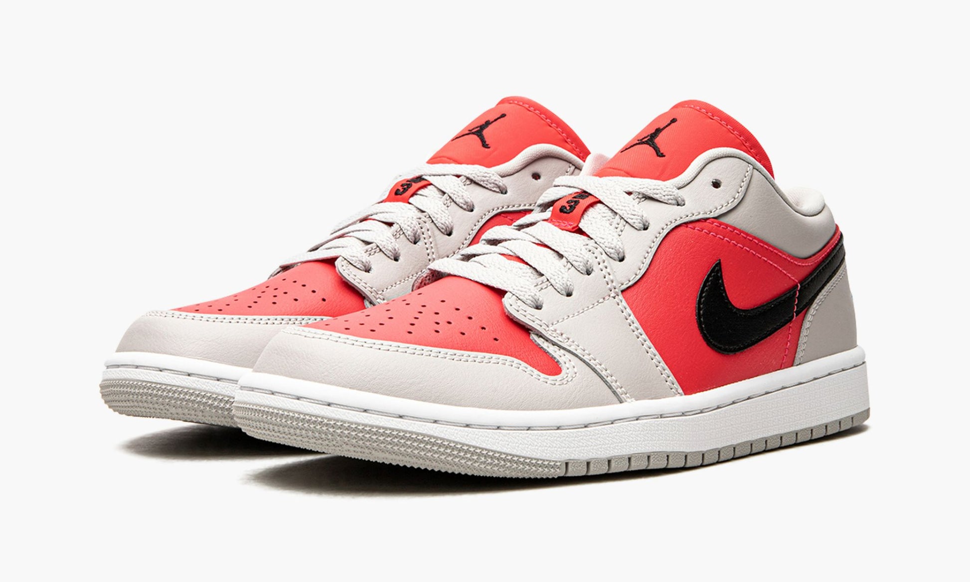 WMNS Air Jordan 1 Low "Light Iron Ore / Siren Red"