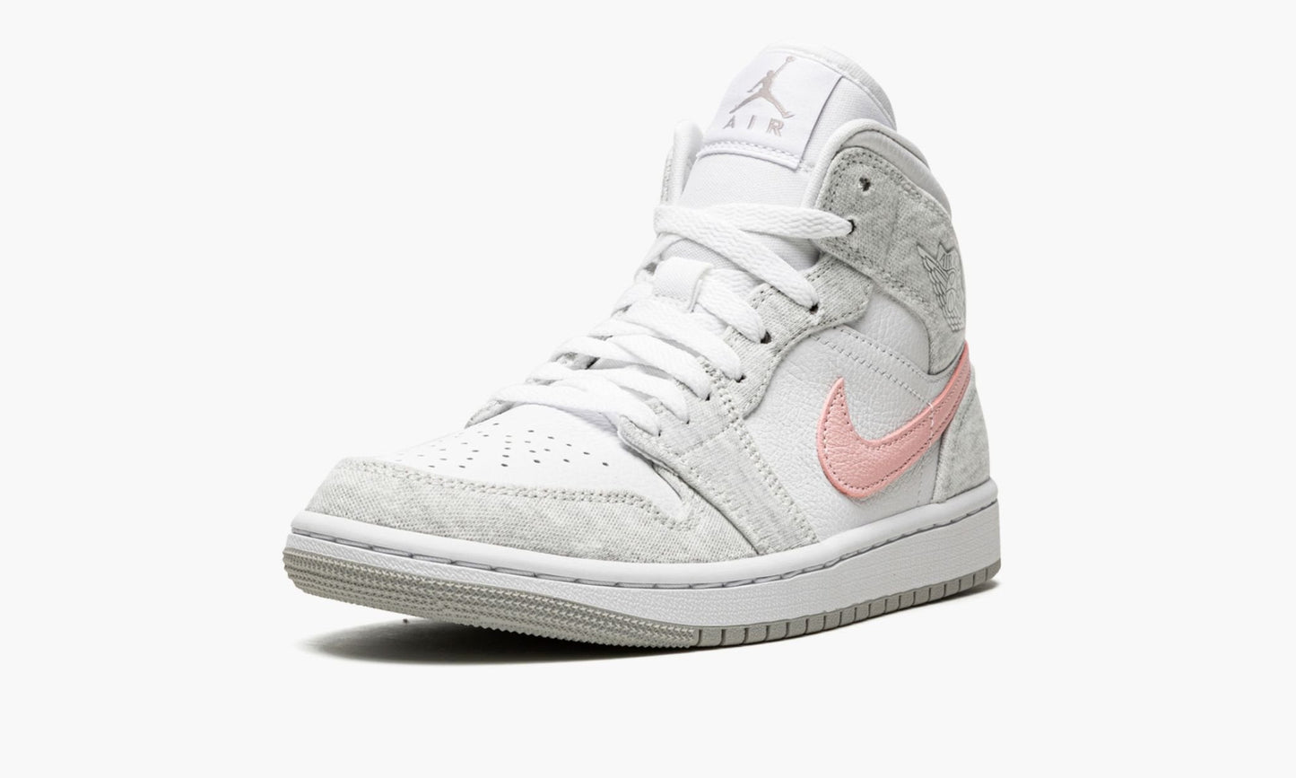 WMNS Air Jordan 1 Mid SE "Heather Grey / Pink"