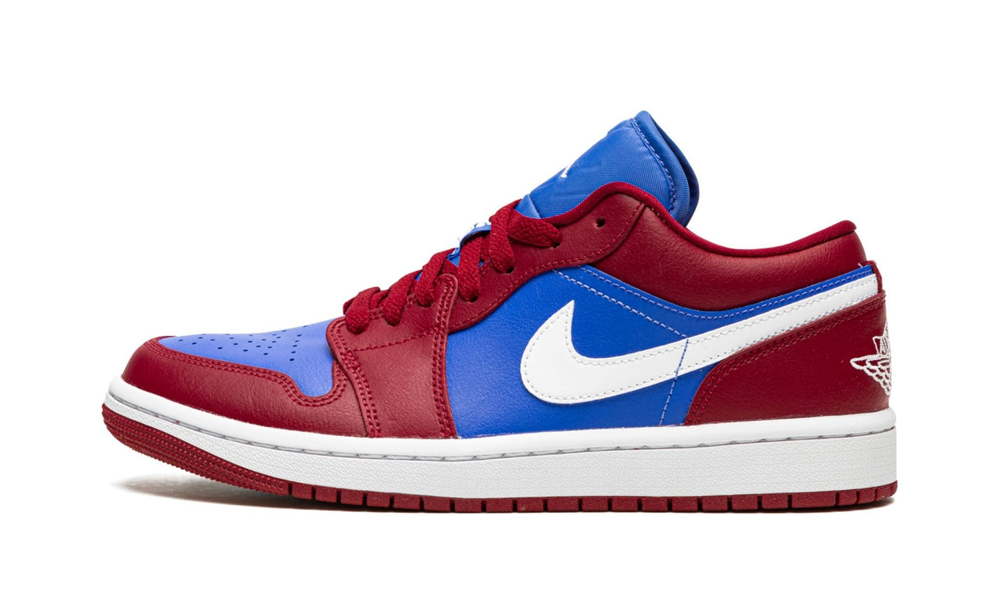 WMNS Air Jordan 1 low "Pomegranate / Medium Blue"