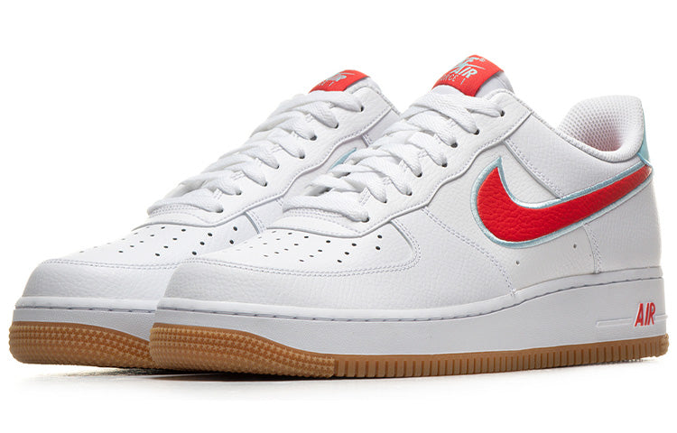 Nike Air Force 1 Low 'White Chile Red' White/Chile Red/Glacier Ice DA4660-101 KICKSOVER