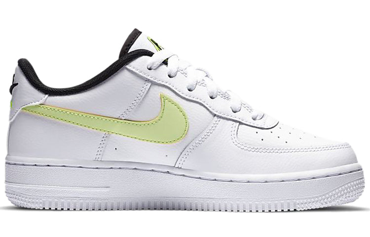 Nike Air Force 1 Low GS Worldwide Pack - White Barely Volt CN8536-100 KICKSOVER