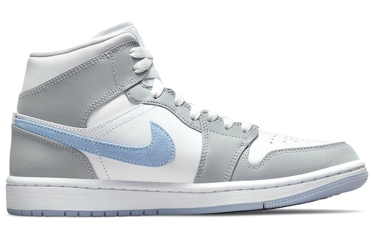 Nike Womens Air Jordan 1 Mid Wolf Grey BQ6472-105