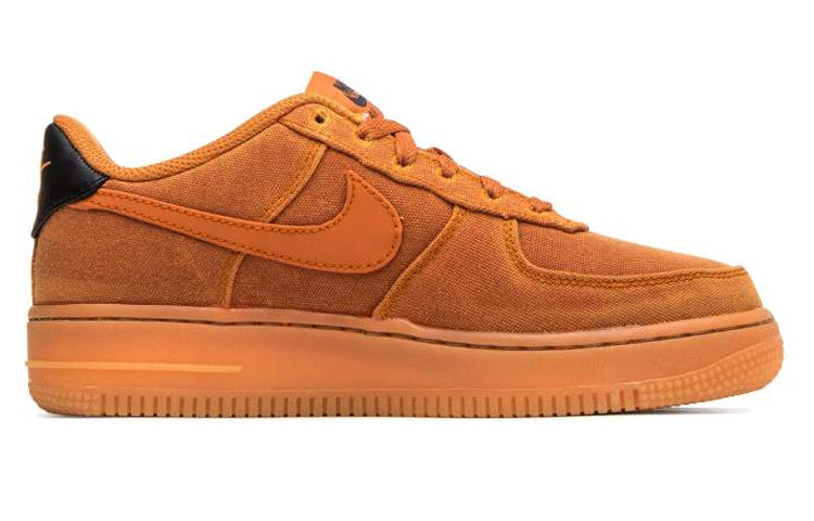 Nike Air Force 1 Low LV8'Monarch Gum' GS Monarch/Gum Medium Brown-Black AR0735-800 KICKSOVER