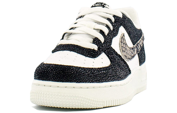 Nike Air Force 1 Low LV8'Snakeskin' GS Summit White/Black 820438-111 KICKSOVER