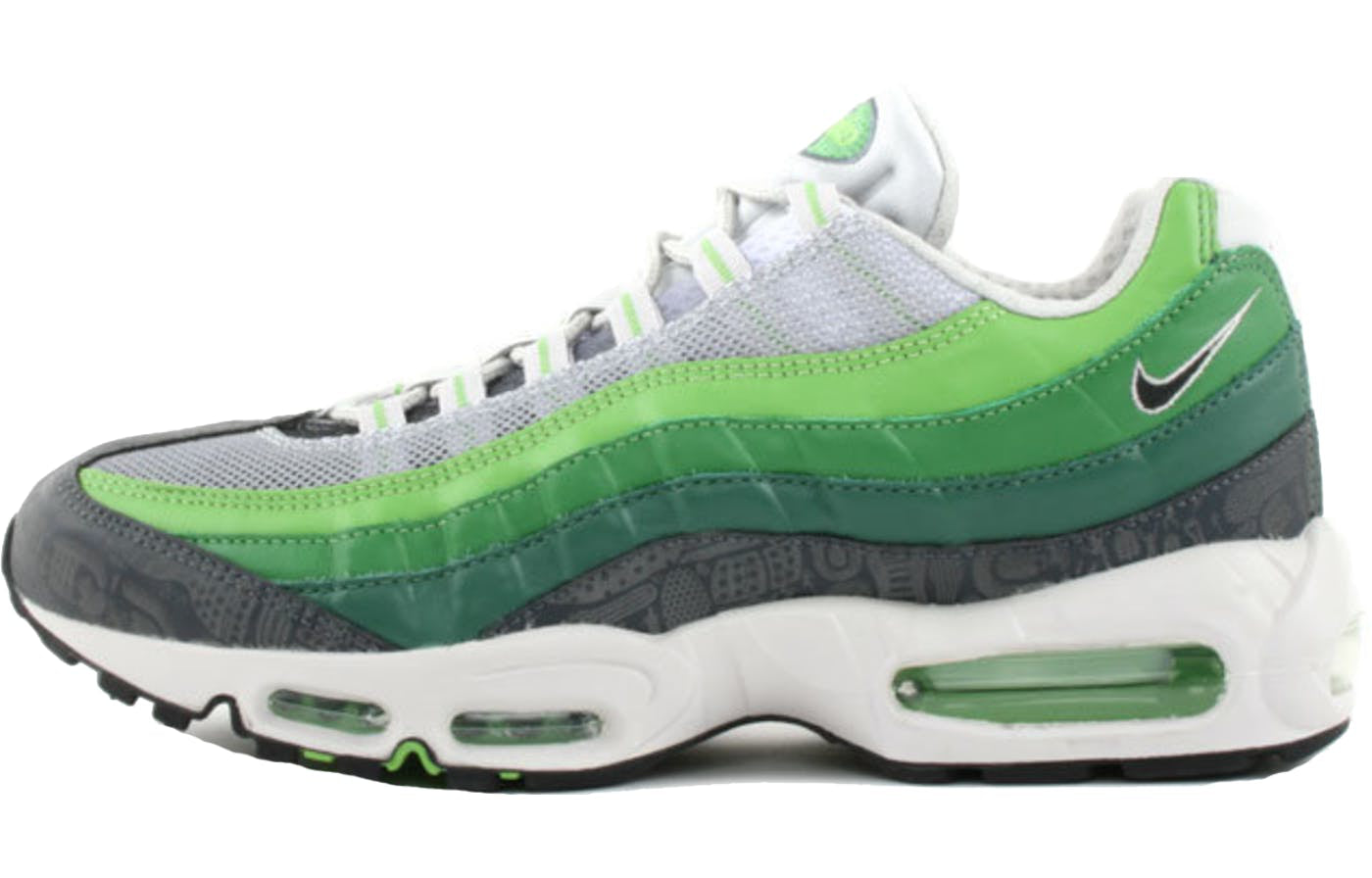 Nike Air Max 95 Premium Rejuvenation Green Bean/Anthracite-Grass 313516-301 sneakmarks