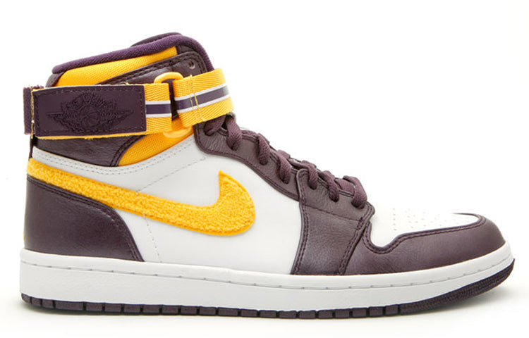 Air Jordan 1 High Strap 'Grand Purple' Grand Purple/Varsity Maize-Wht 342132-571