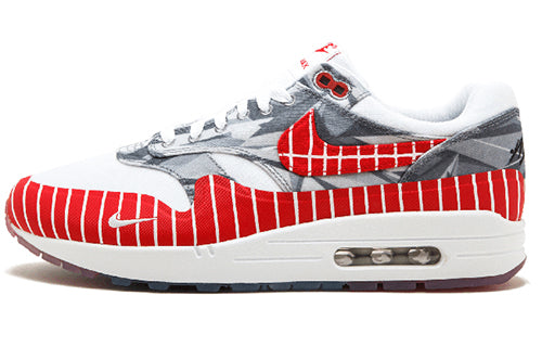 Nike Wasafu x Air Max 1 'Nomad' White/University Red/Neutral Grey AH7740-100 KICKSOVER