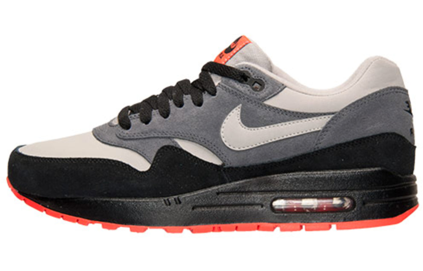 Nike Air Max 1 LTR Leather 'Granite Dark Grey' Granite/Granite/Dark Grey/Black 654466-004 KICKSOVER