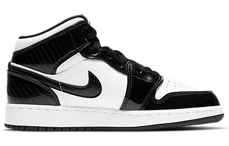 Air Jordan 1 Mid SE GS 'All-Star Weekend' Black/White/Black DD2192-001