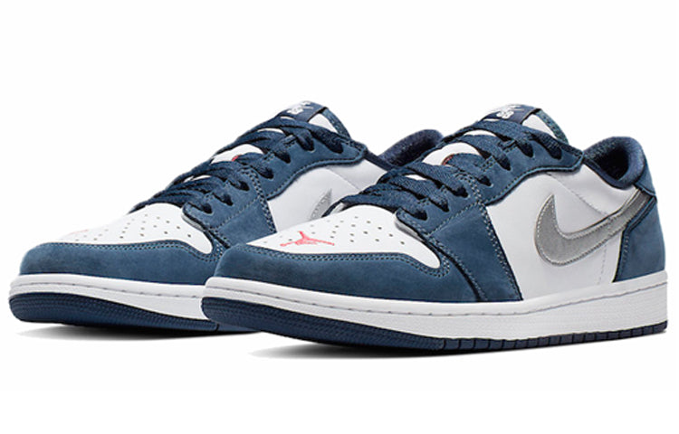 Nike SB Skateboard Air Jordan 1 Low Midnight Navy CJ7891-400