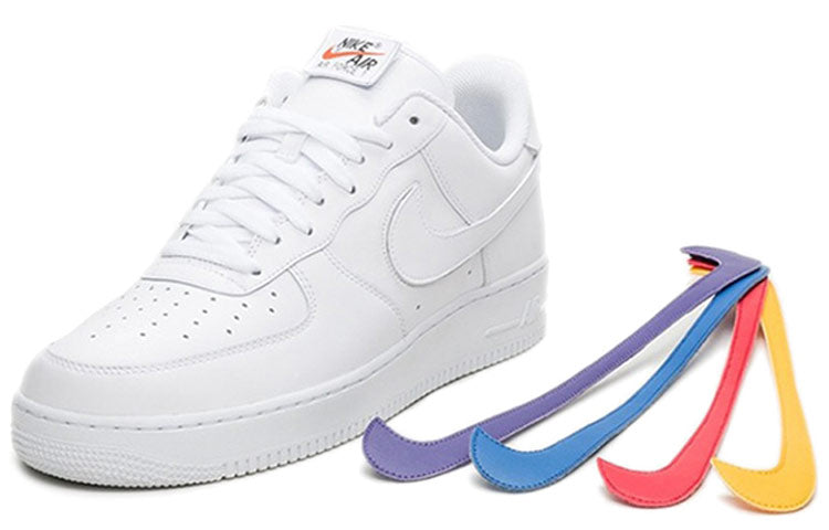 Nike Air Force 1 Low All Star - Swoosh Pack White/White-White AH8462-102 KICKSOVER