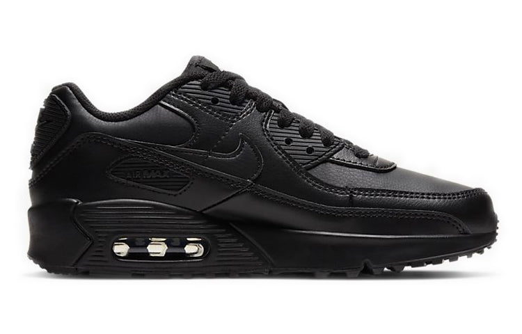 Nike Air Max 90 GS 'Triple Black' Black/Black/White/Black CD6864-001 KICKSOVER