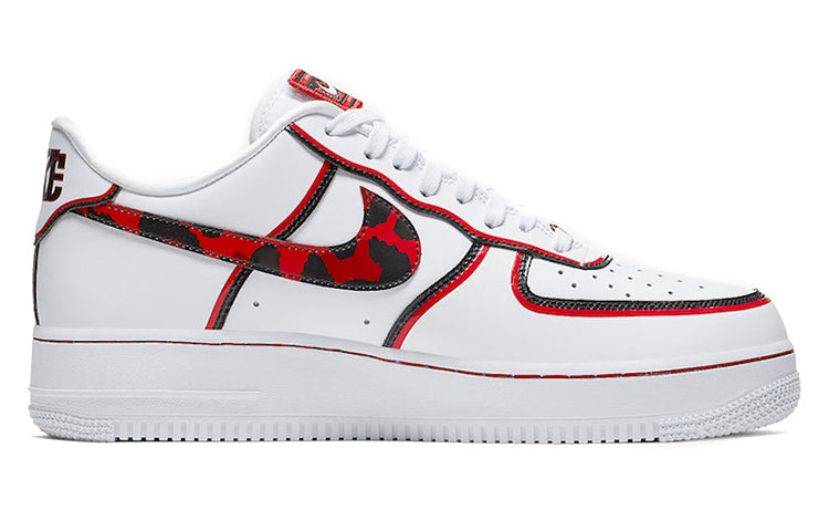 Nike Air Force 1 Low '07 'Rodman' White/Black-University Red CK6686-100 KICKSOVER