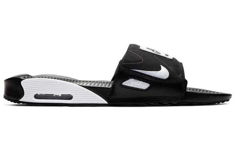 Air Max 90 Slide 'Black' Black/White BQ4635-002 KICKSOVER