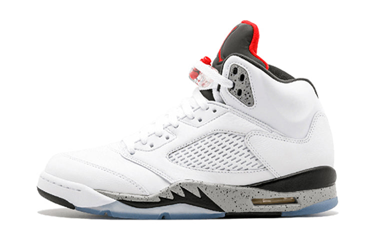 Air Jordan 5 Retro BG White Cement 440888-104