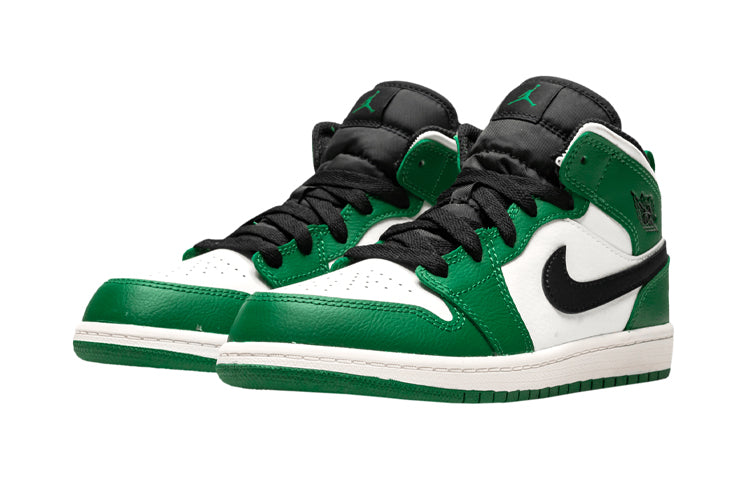 Air Jordan 1 Mid SE PS 'Pine Green' Pine Green/Black-Sail BQ6932-301