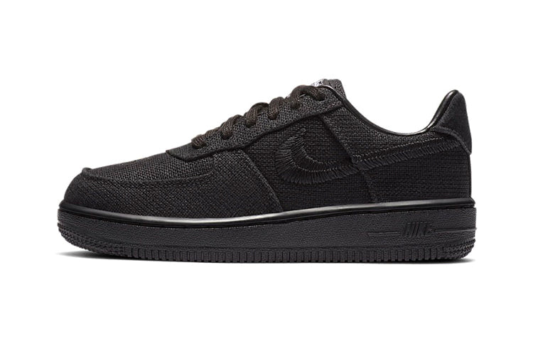 Nike Stussy x Air Force 1 Low PS 'Black' Black/Black/Black DD1578-001 KICKSOVER