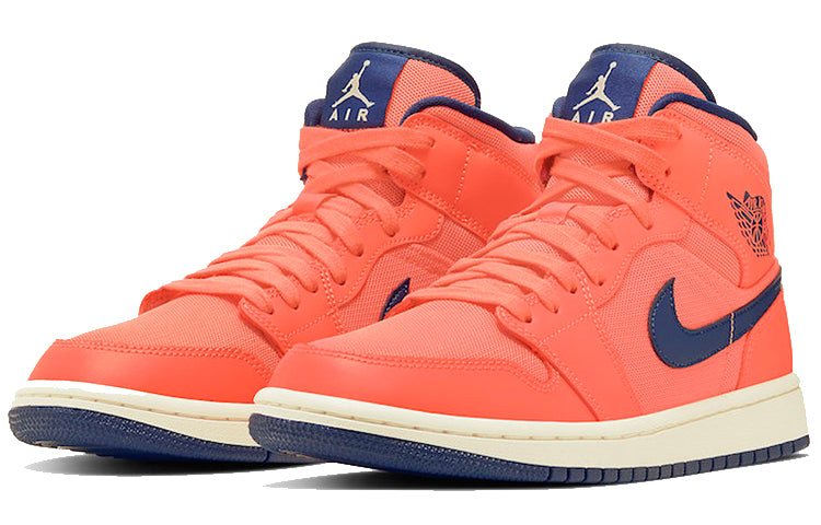 Womens WMNS Air Jordan 1 Mid Turf Orange CD7240-804