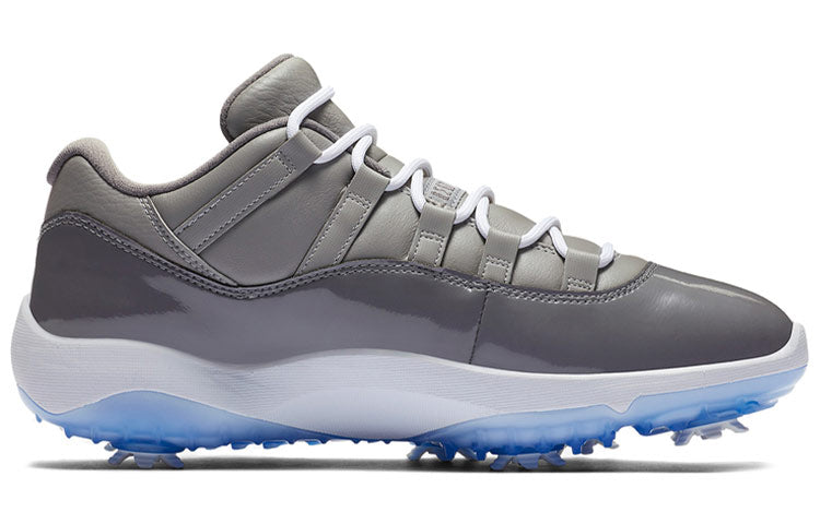 Air Jordan 11 Golf 'Cool Grey' Medium Grey/Gunsmoke/White AQ0963-002