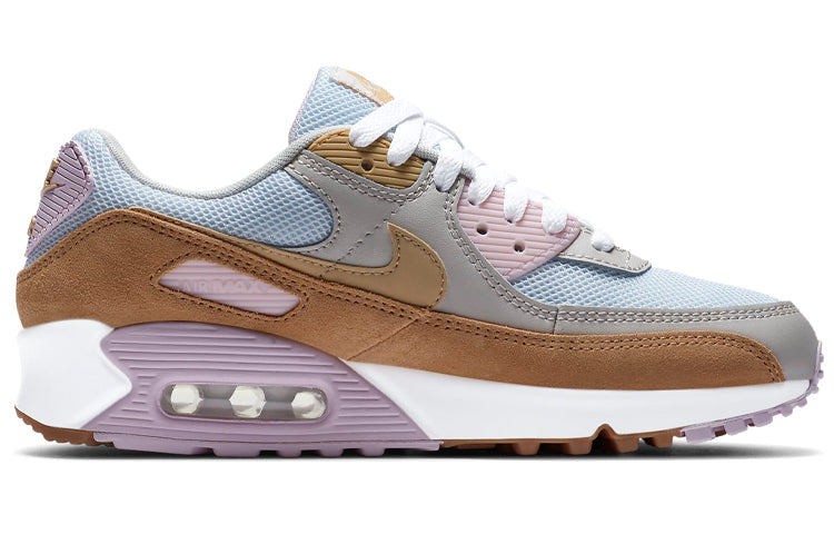 Womens Air Max 90 'White Sesame' White/Twine/Light Orewood Brown/Sesame DD6615-100 KICKSOVER