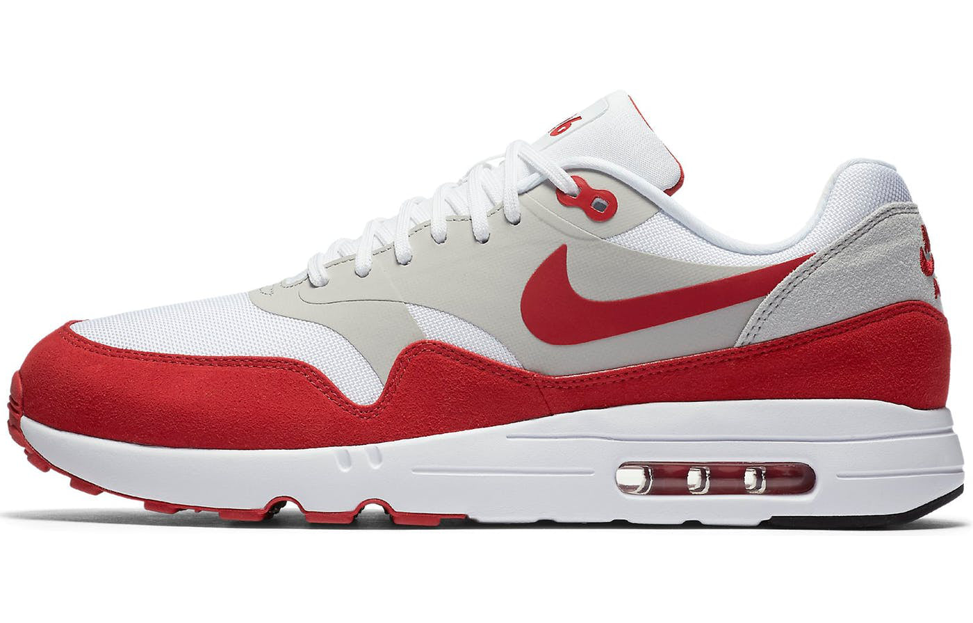 Nike Air Max 1 Ultra 2.0 LE White Sport Red 908091-100 KICKSOVER