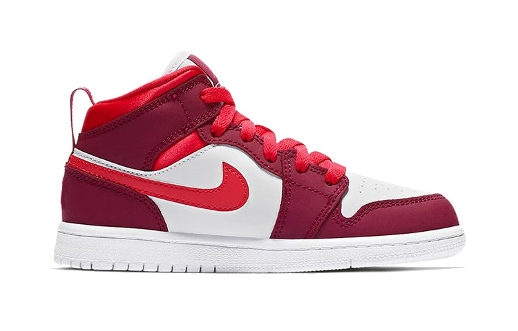 Air Jordan 1 Mid PS 'True Berry Rush Pink' True Berry/Rush Pink/White 640737-661