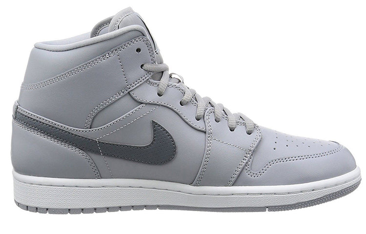 Air Jordan 1 Mid Wolf Grey 554724-033