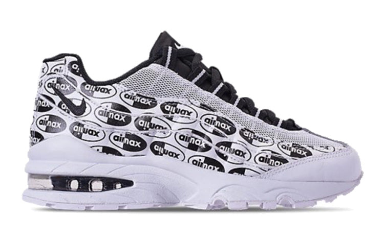 Nike Air Max 95 SE GS 'Logos' White/Black/White 922173-102 sneakmarks