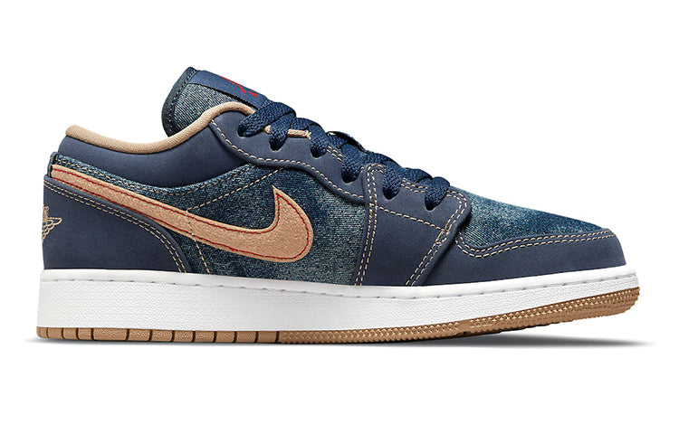 Air Jordan 1 Low (GS) Denim DM4692-400