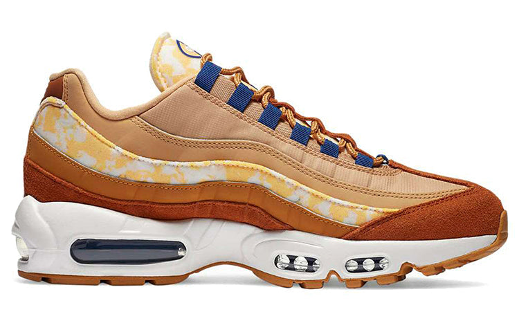 Nike Air Max 95 'Twine Tawny Royal' Twine/Tawny/Deep Royal Blue/Sail CU1560-700 sneakmarks