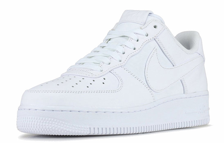 Nike Air Force 1 Low Premium 'Oversized Swoosh' White/White-White AT4143-103 KICKSOVER