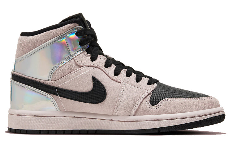 Womens WMNS Air Jordan 1 Mid Iridescent BQ6472-602