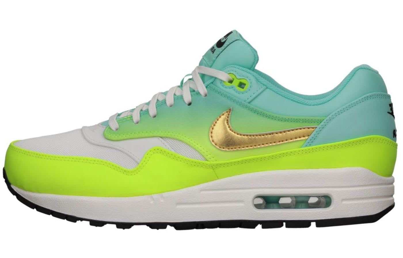 Nike Womens Air Max 1 PRM Magista - Volt 454746-104 KICKSOVER