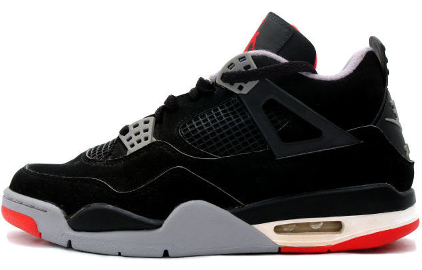 Air Jordan 4 Retro 'Bred' 1999 Black/Cement Grey 136013-001