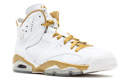 Air Jordan 6 Retro 'GMP' White/Metallic Gold 384664-135