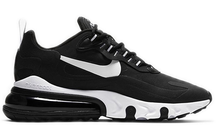 Nike Womens Air Max 270 React 'Black White' Black/Black/Black/White CI3899-002 KICKSOVER