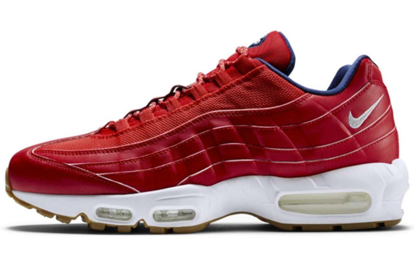 Nike Air Max 95 Premium 'USA' University Red/White-Midnight Navy 538416-614 sneakmarks