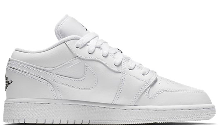 Air Jordan 1 Low GS Triple White 553560-110