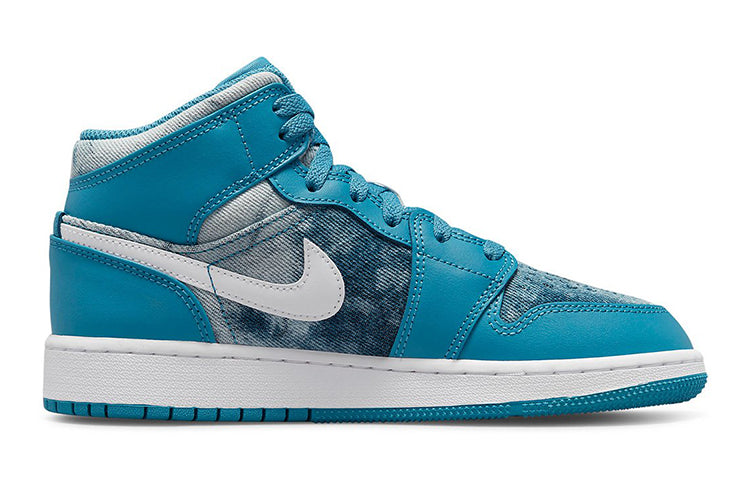 Air Jordan 1 Mid (GS) \Washed Denim\ DM8951-400